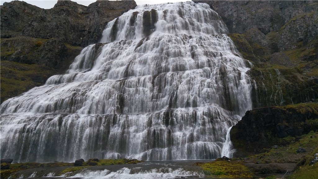 Island 2018 Dynjandi vattenfall