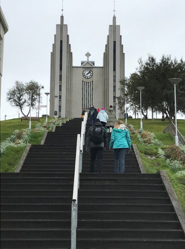Island 2018 Akureyri kyrka