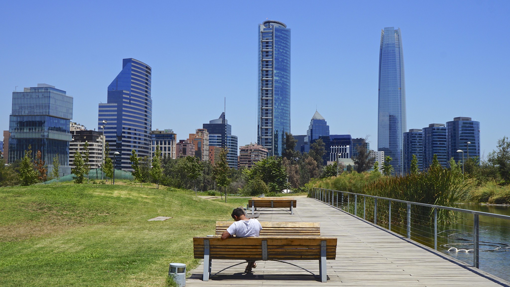 Santiago, vaccin och röj