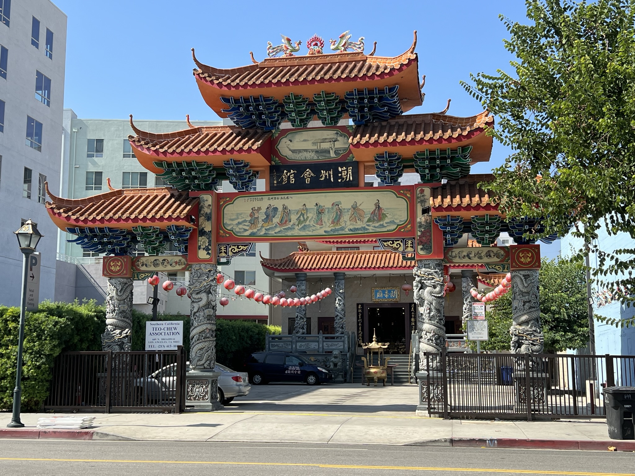 Chinatown, värme och långa köer