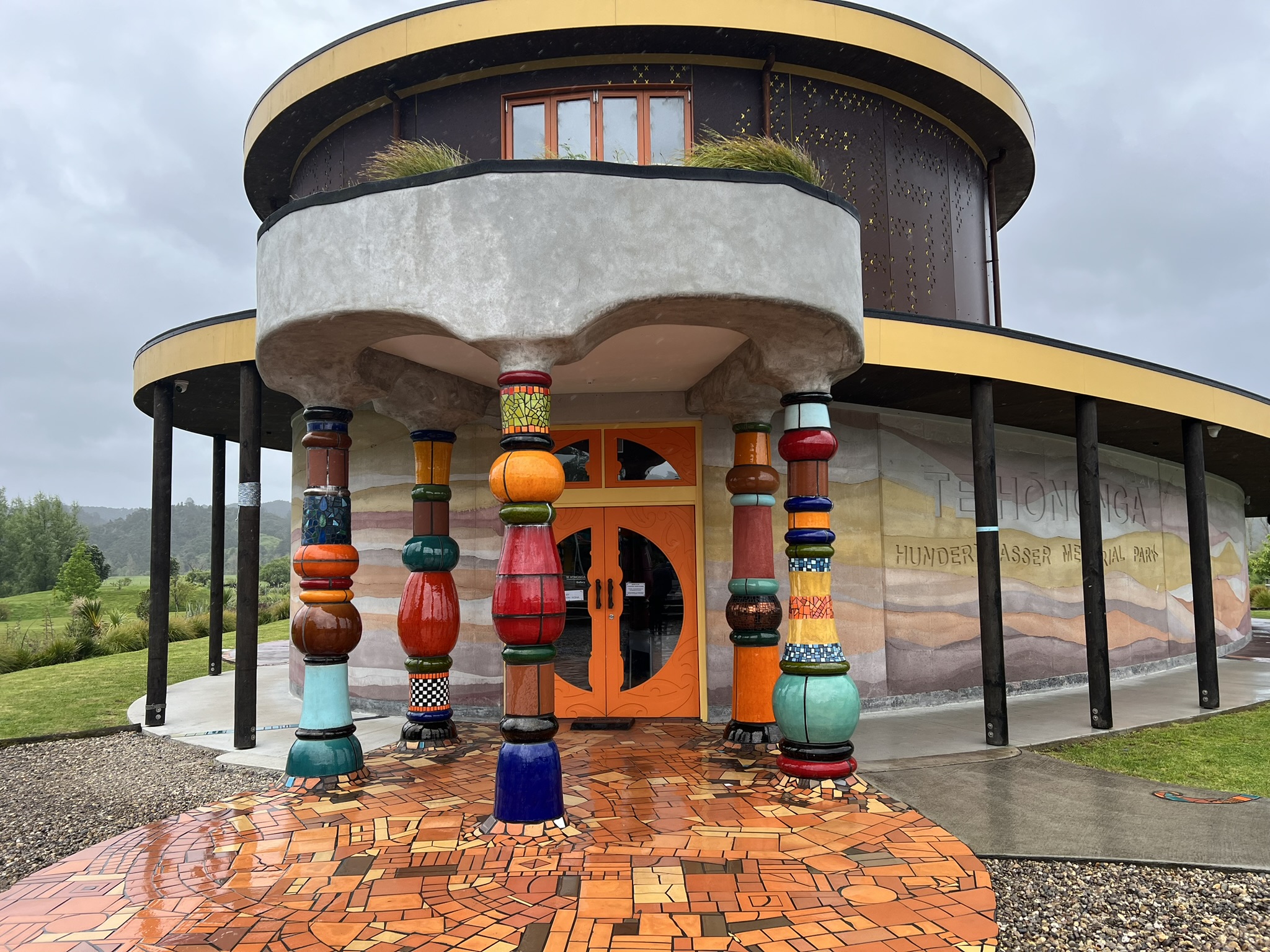 Nya Zeeland Kawakawa Hundertwasswer